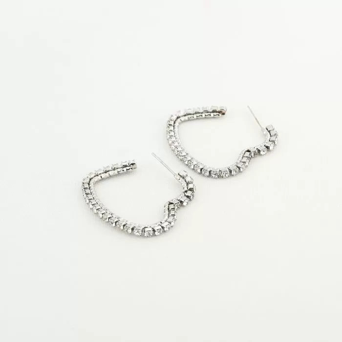 Amarantha Earrings - Silver