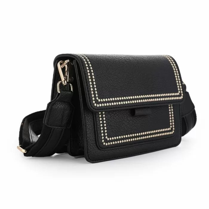 Chloe Dots Tas - Zwart