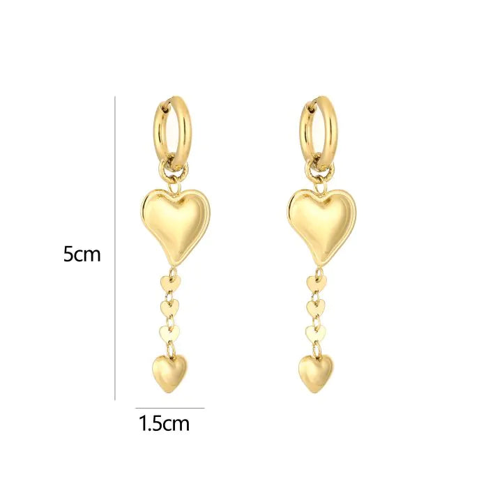 Marianne Earrings - Gold