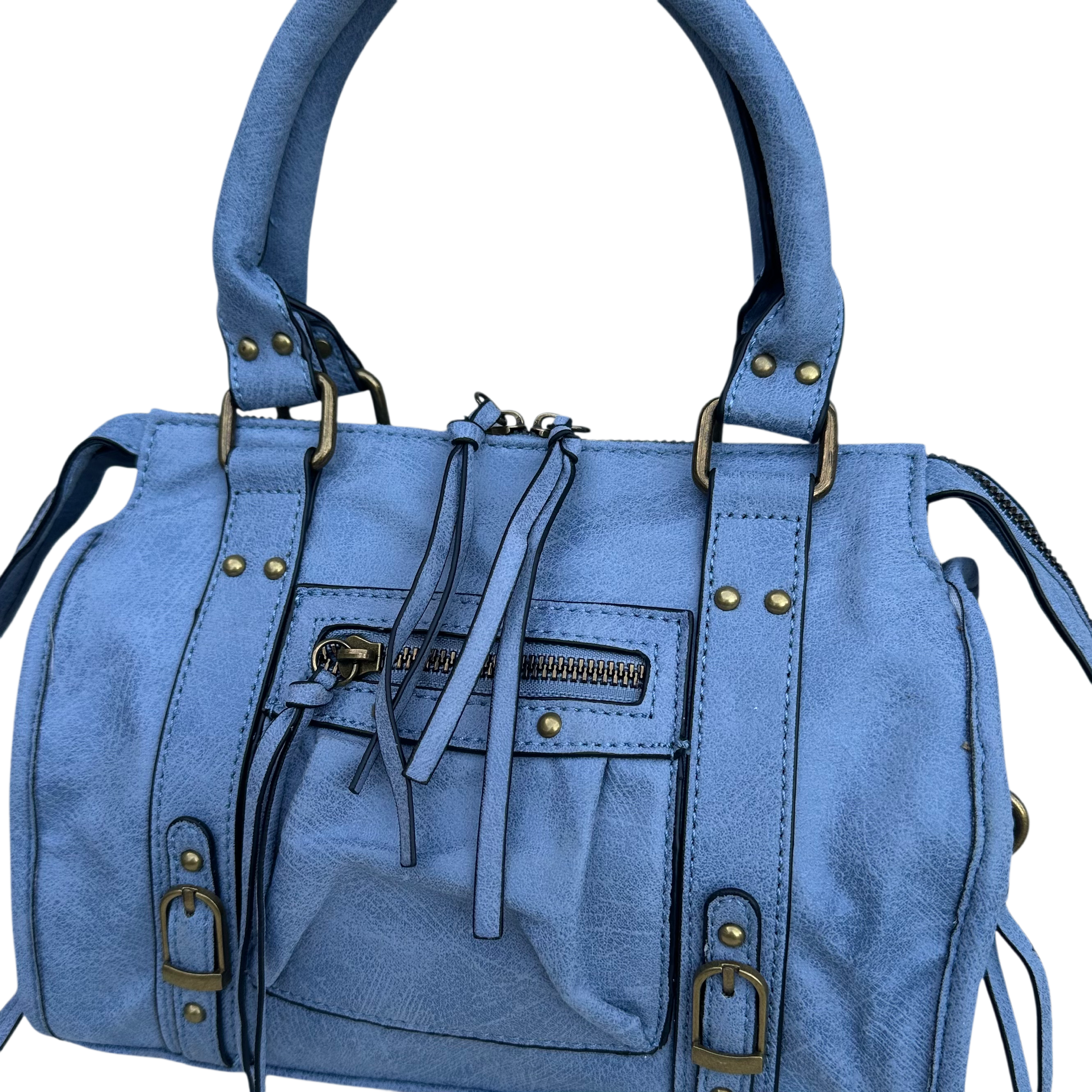 Liv Blossom Medium Tas - Jeans