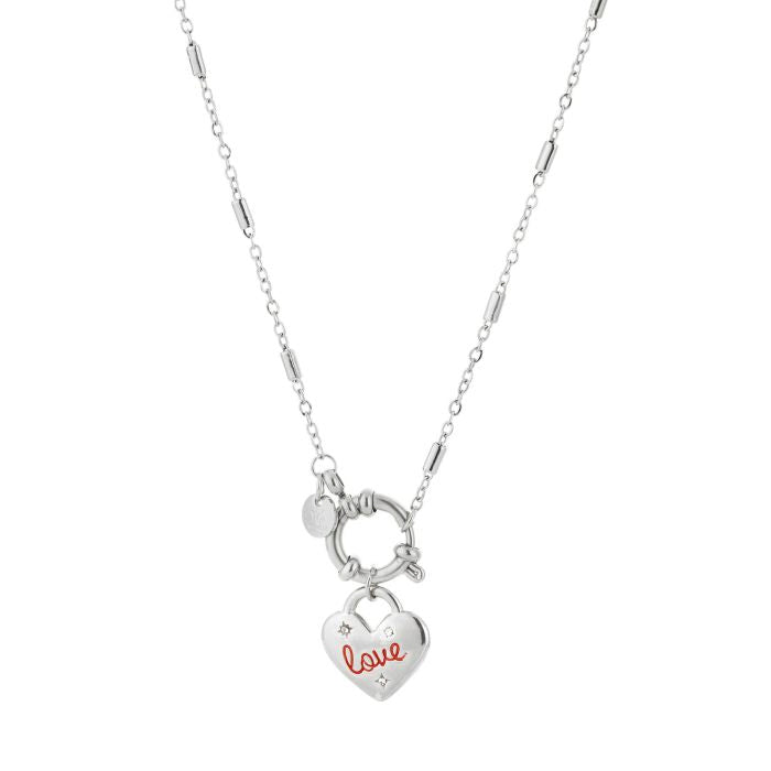 Synne Necklace - Silver 42 cm