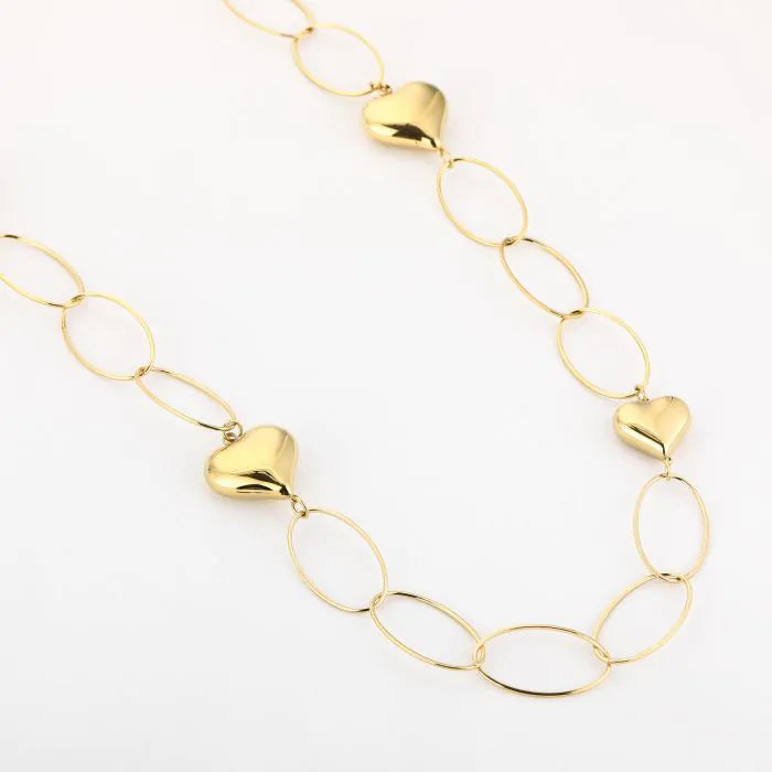 Pip Necklace 85 cm - Gold PRE ORDER