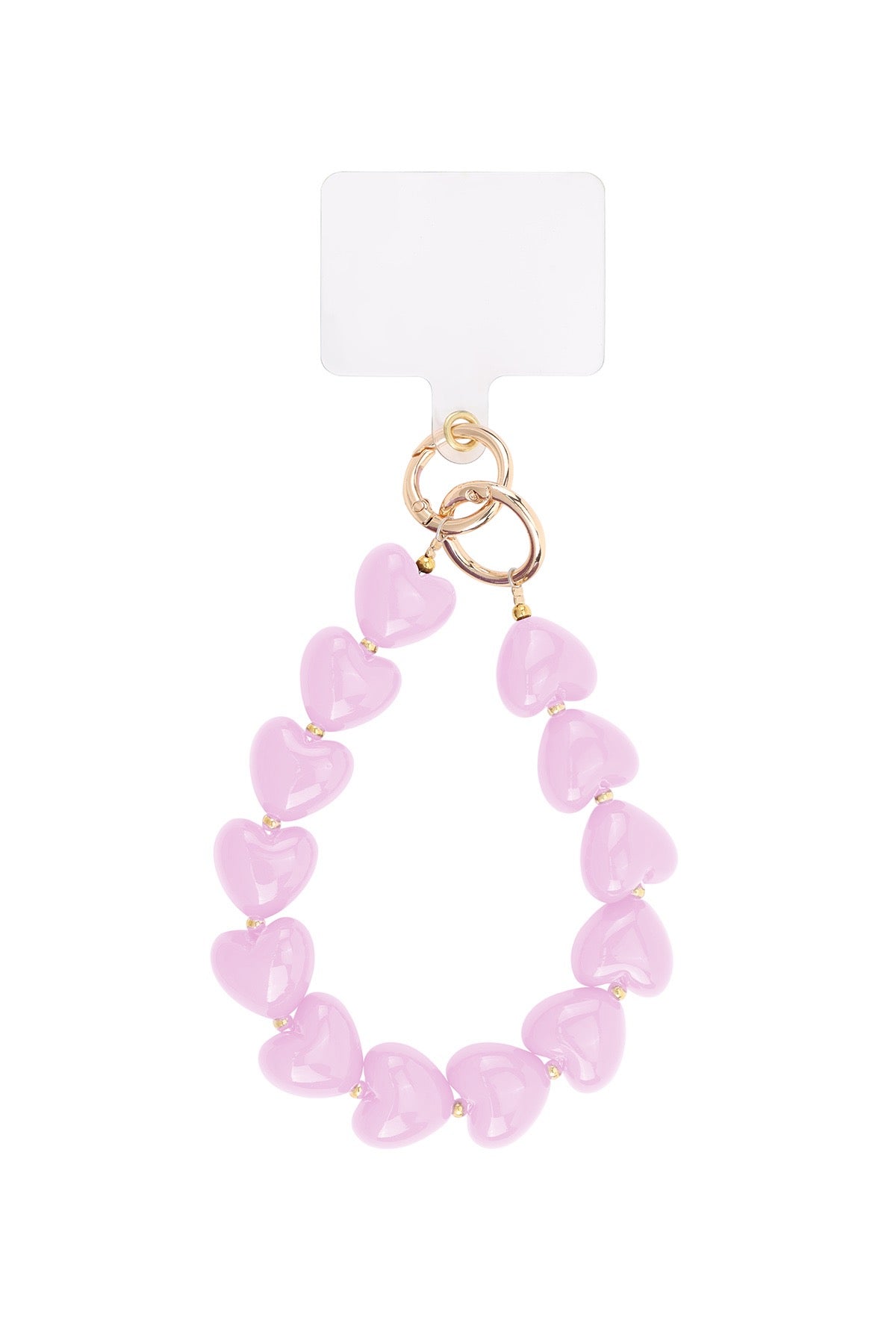 Telefoon Koordje Classy Heart - Lila