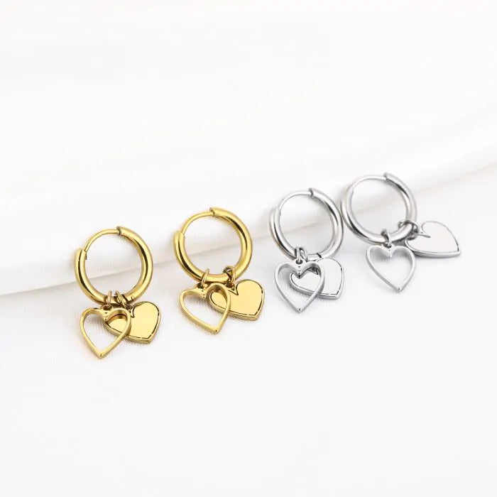 Iris Earrings - Gold