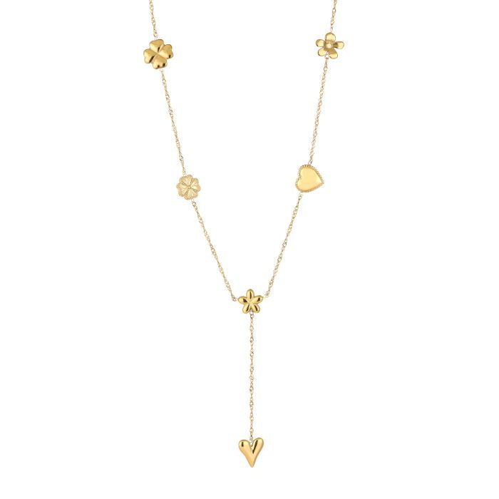 Lia Necklace 60 cm - Gold