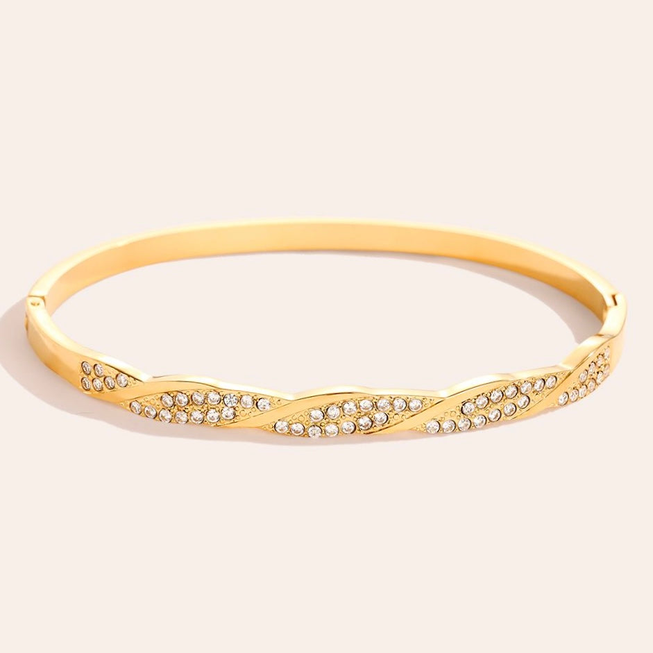 Danique Bangle Bracelet - Gold