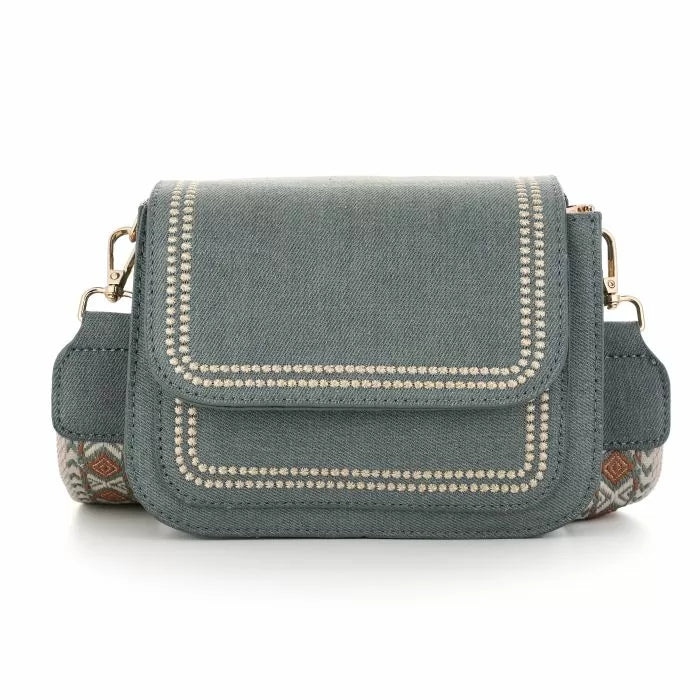 Mila Denim Tas - Groen