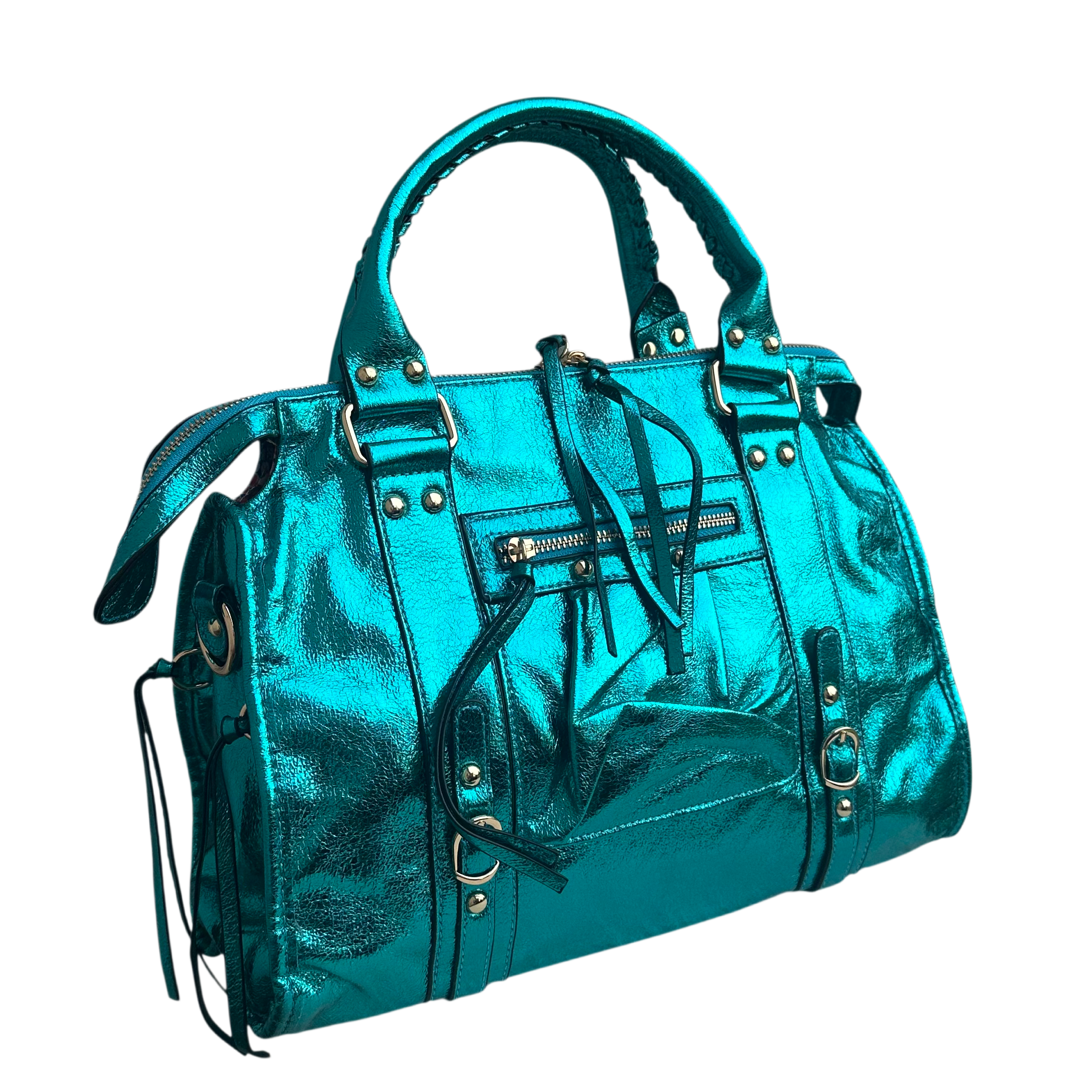 Liv Metallic XL Tas - Turquoise