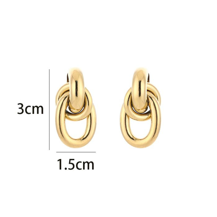 Naomi Earrings - Silver