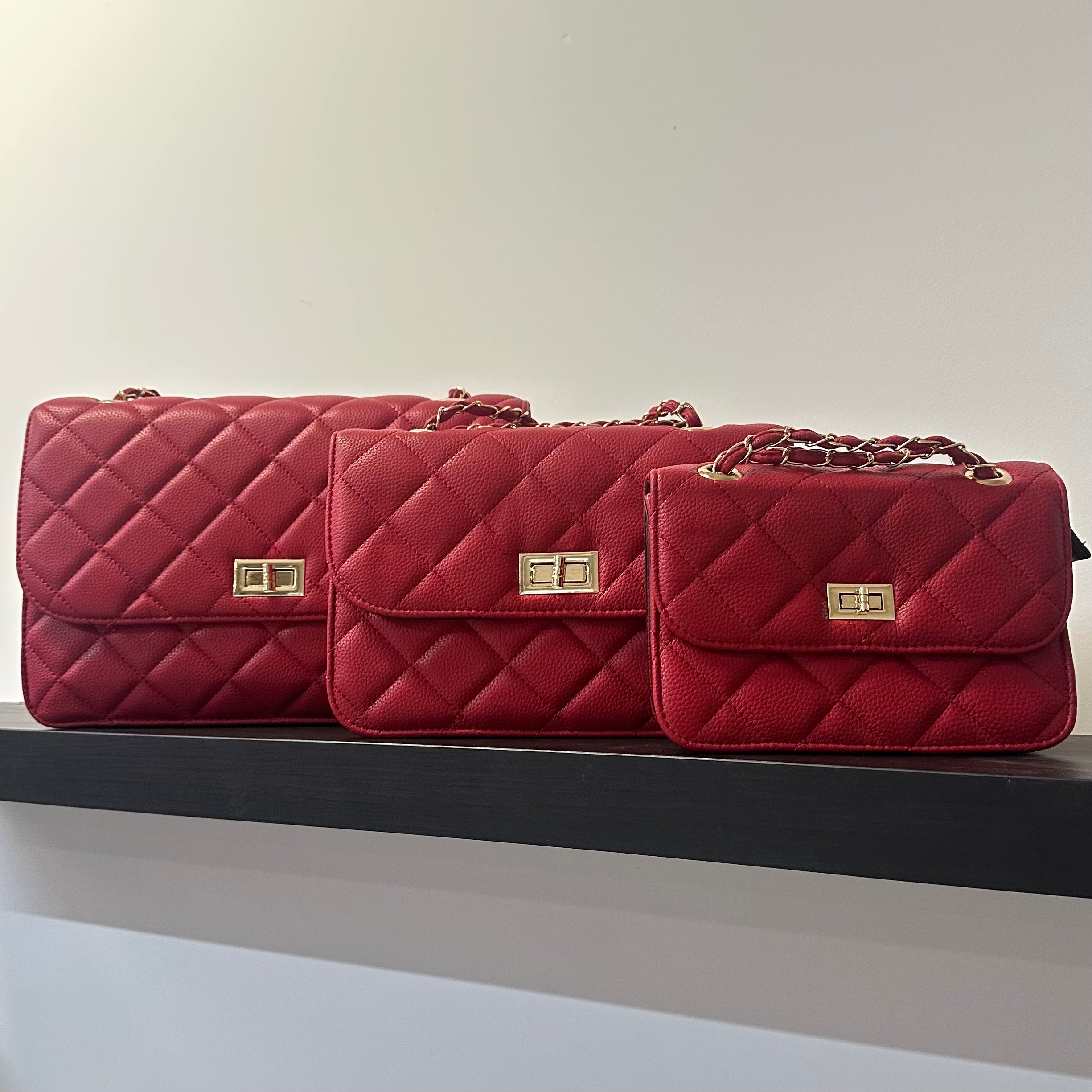 3 in 1 Tas - Rood