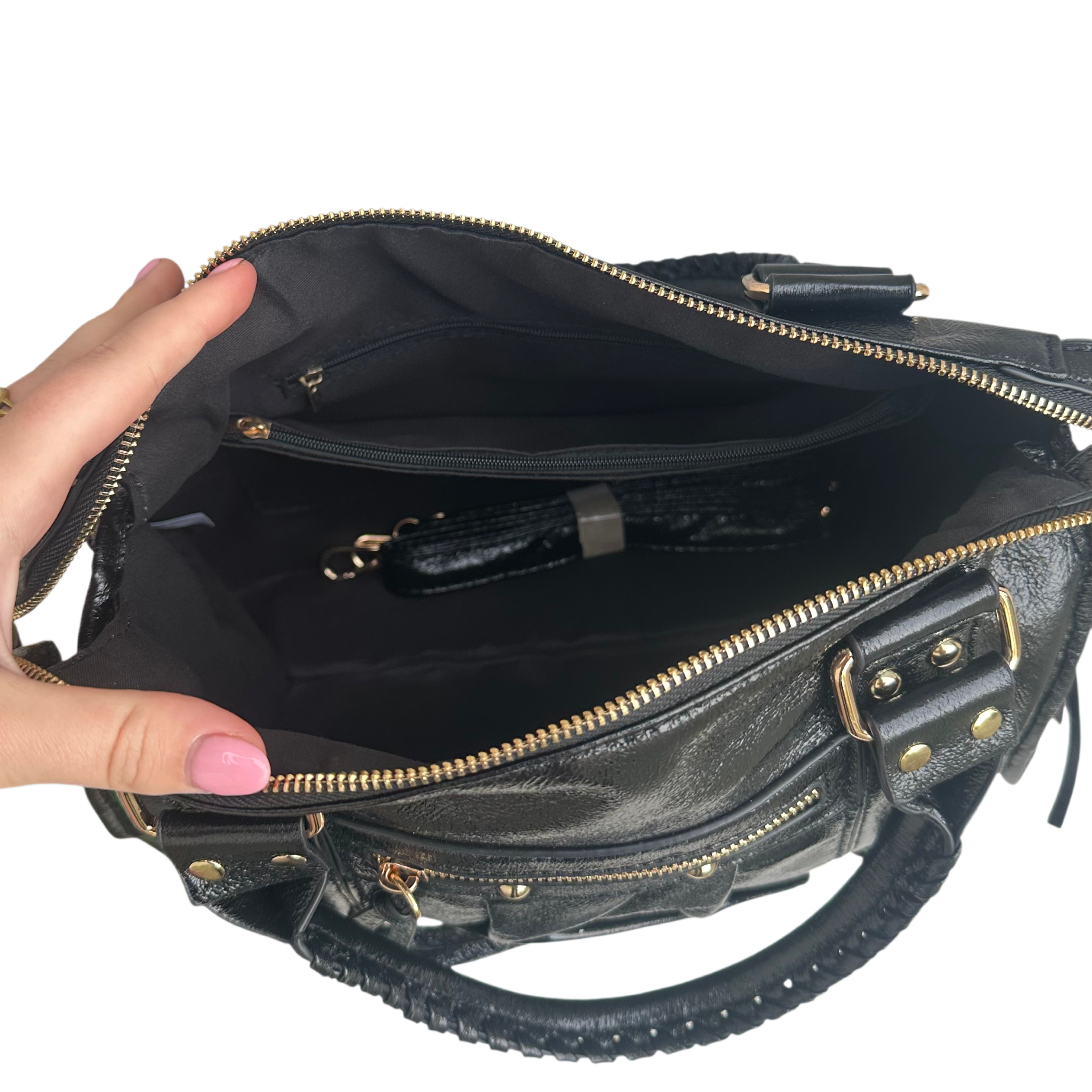 Liv Metallic XL Tas - Roze