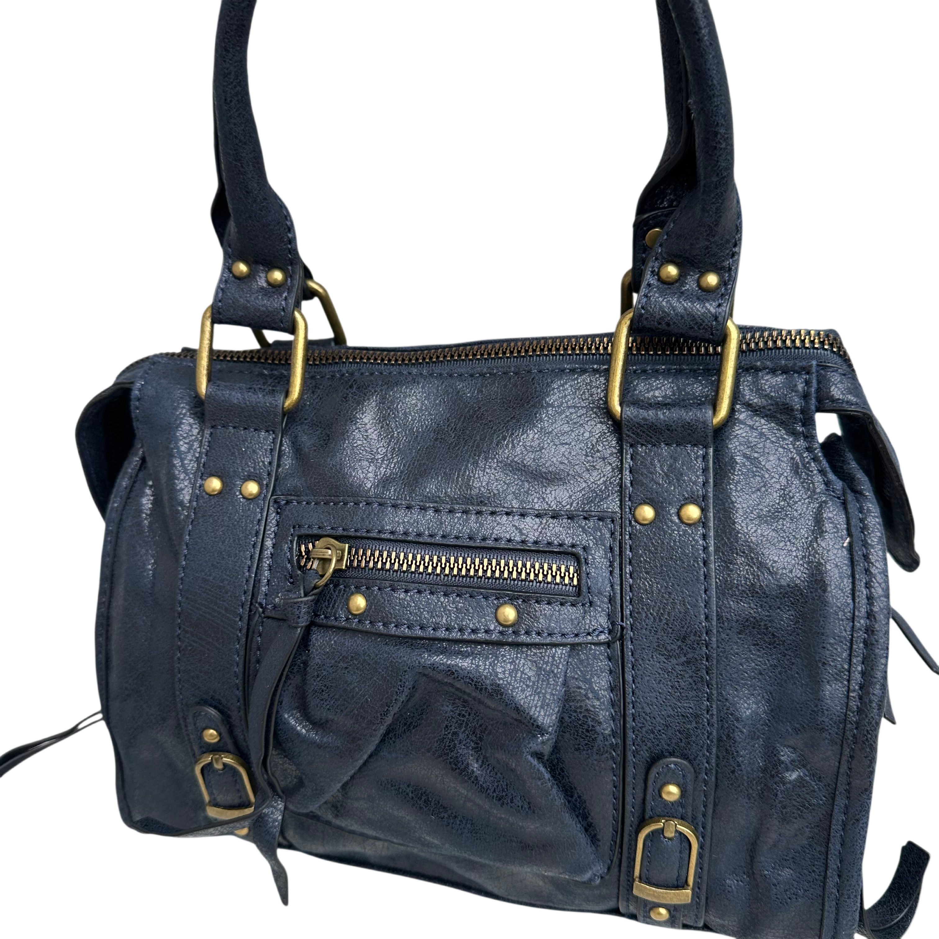 Liv Glossy Medium Tas - Navy