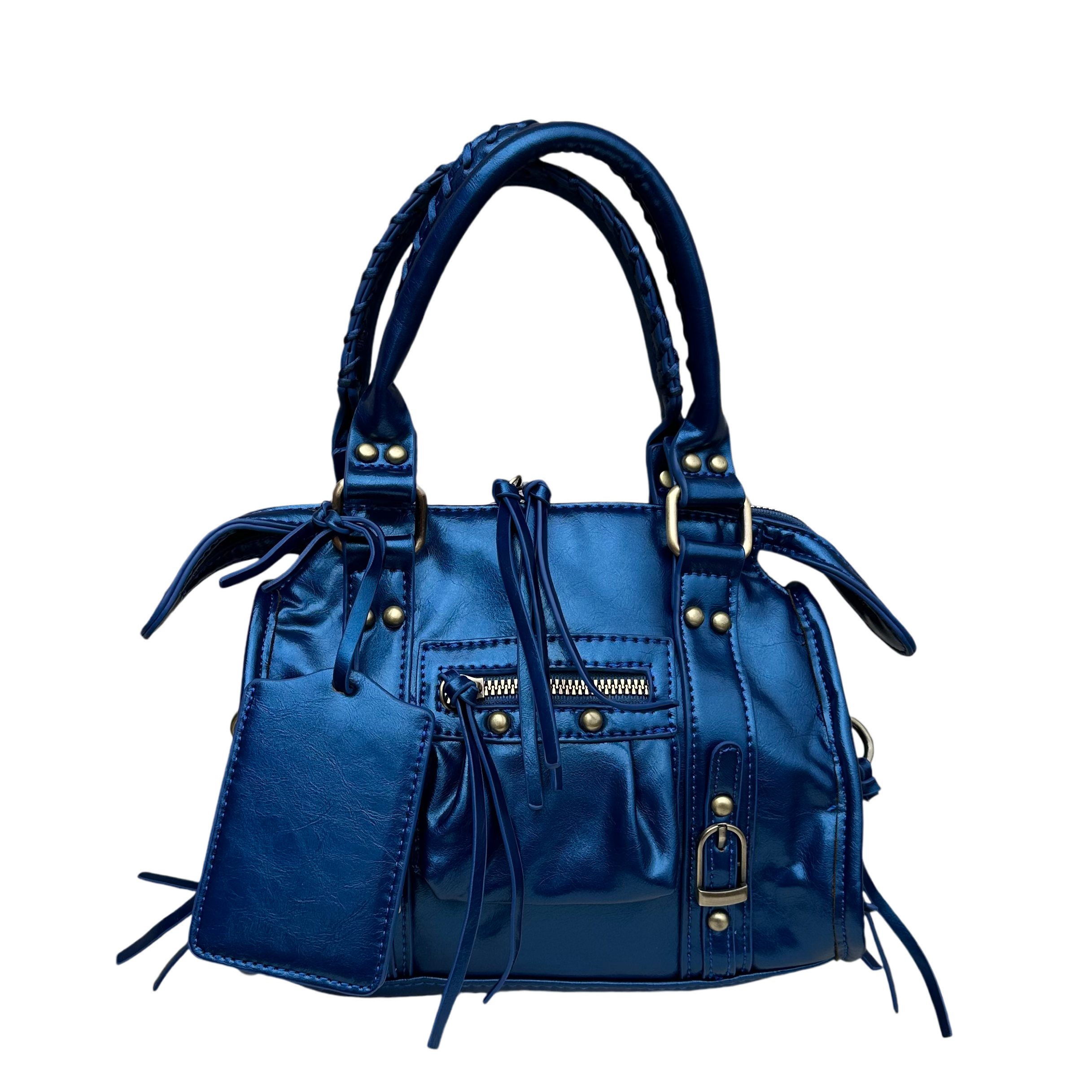 Liv Small Mirror Tas PU Leer - Blauw