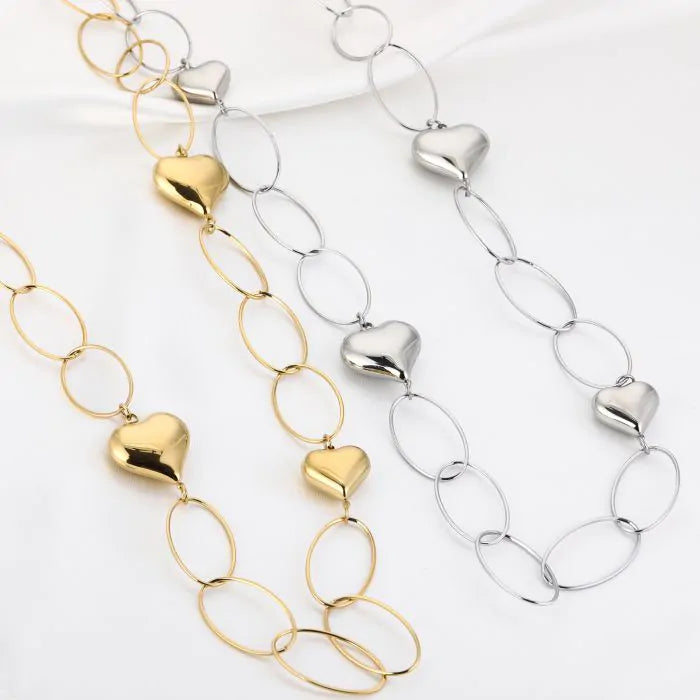 Pip Necklace 85 cm - Gold PRE ORDER