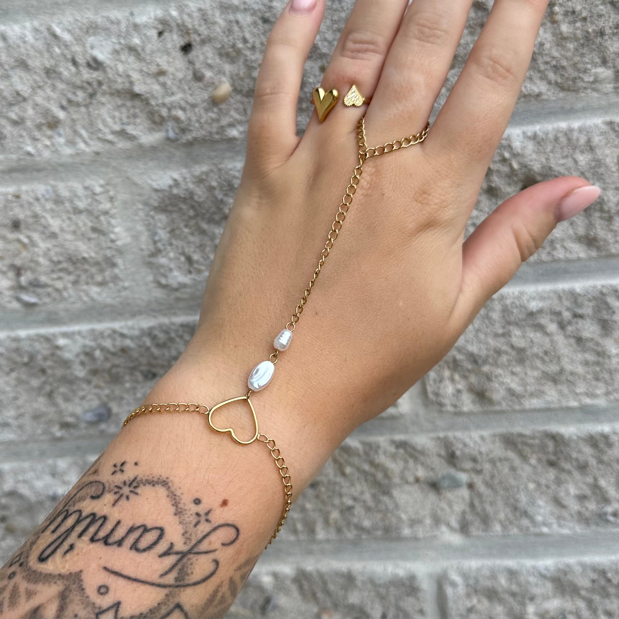 Handchain Love - Gold