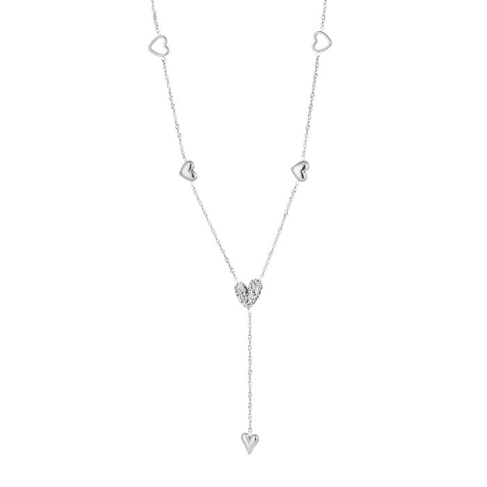 Yara Necklace 63 cm - Silver