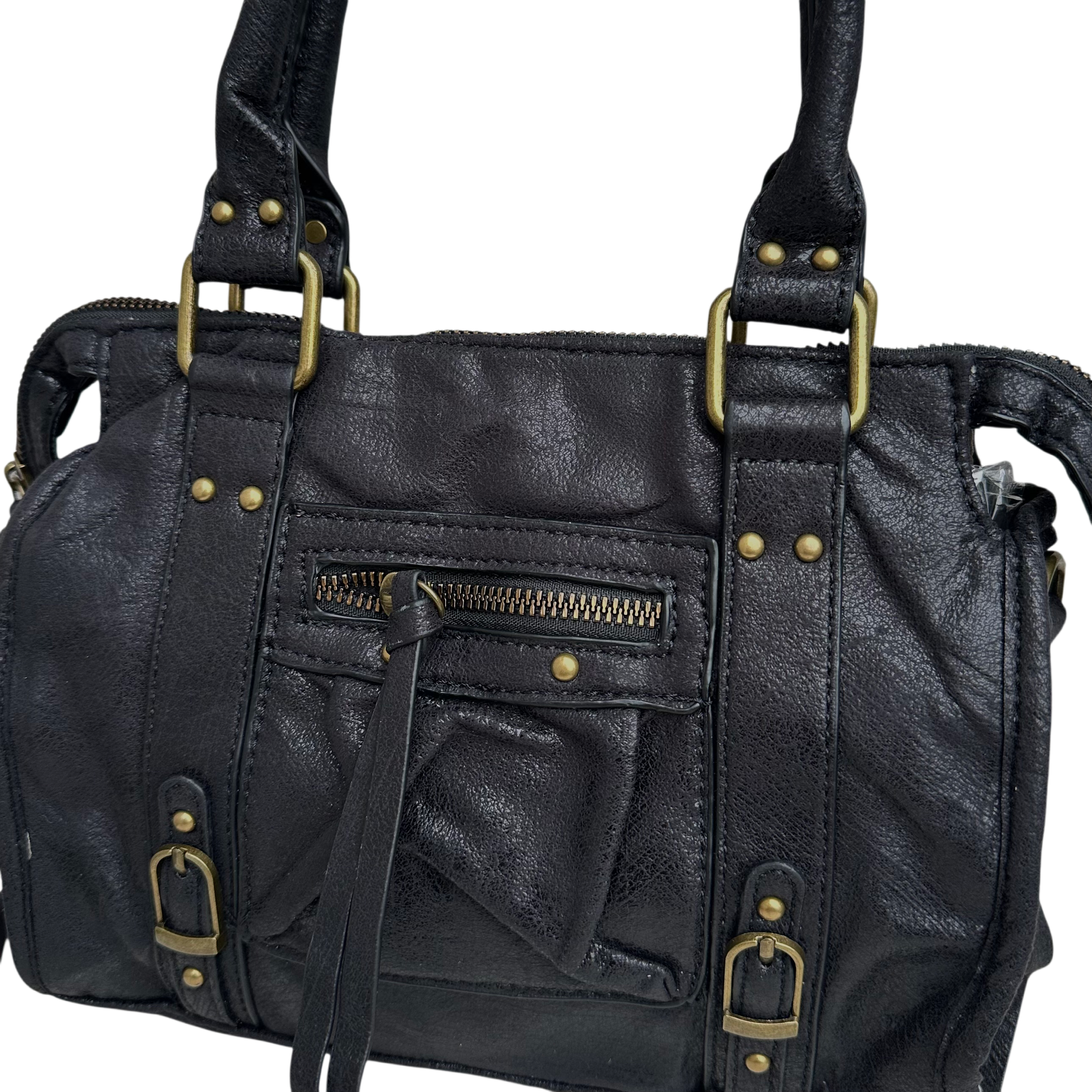 Liv Glossy Medium Tas - Zwart