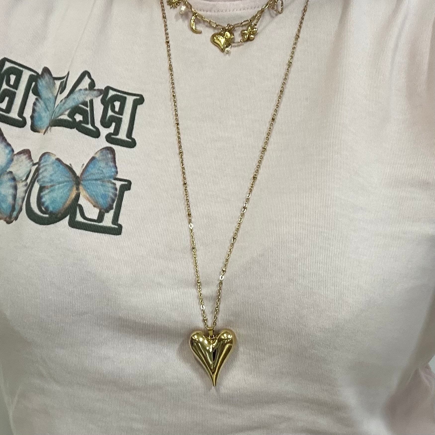 Tessa Necklace 80 cm - Gold