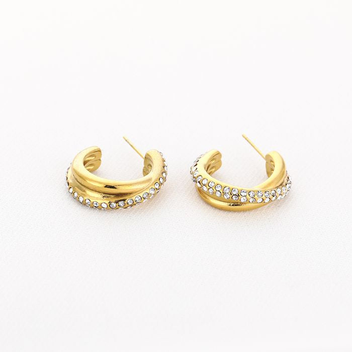 Diane Earrings - Gold