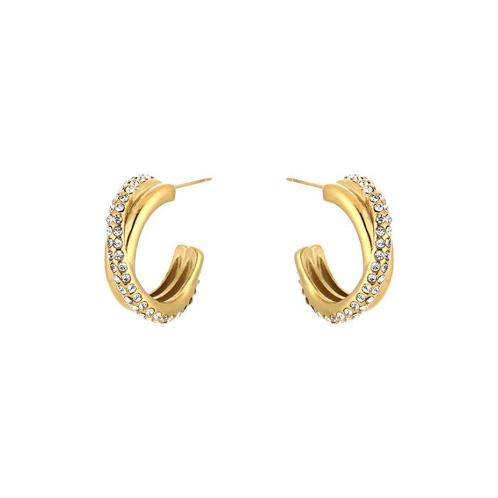Diane Earrings - Gold