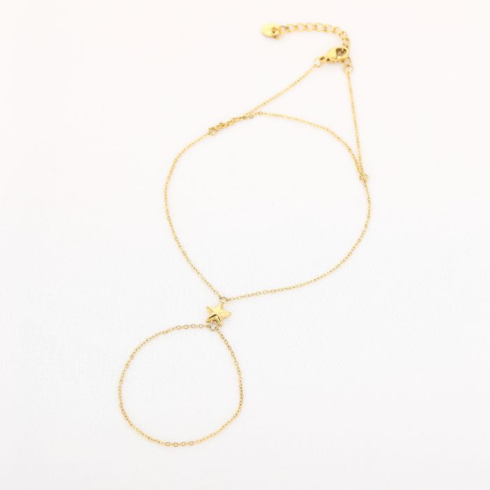 Handchain Star - Gold
