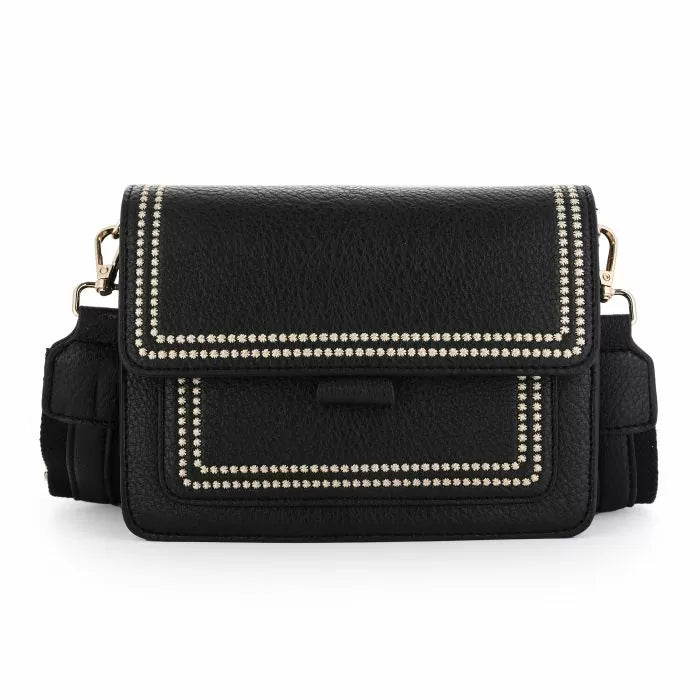 Chloe Dots Tas - Zwart