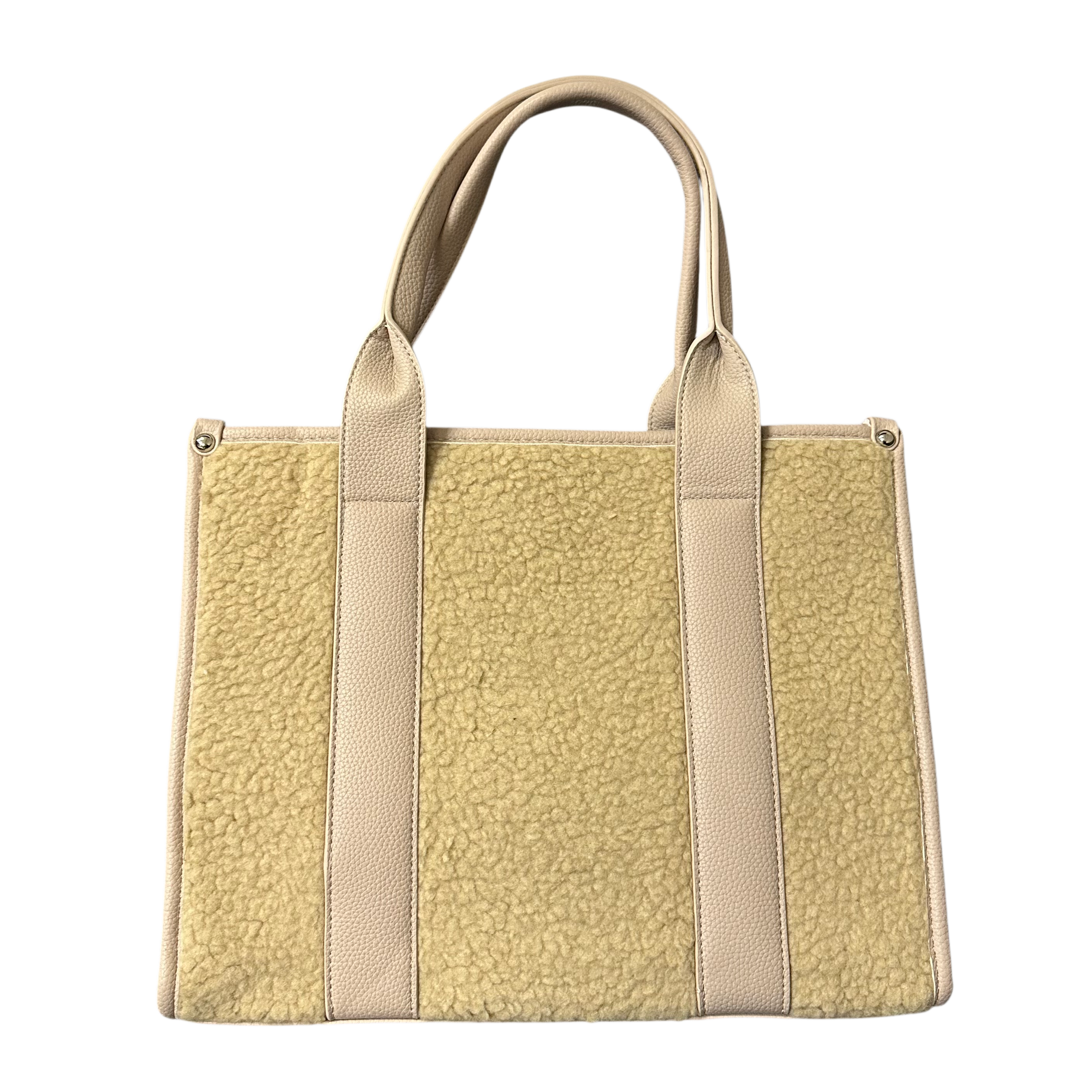 Teddy Shopper Tas - Beige