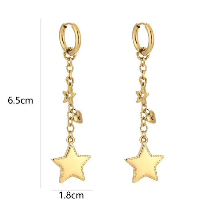Marijn Earrings - Gold
