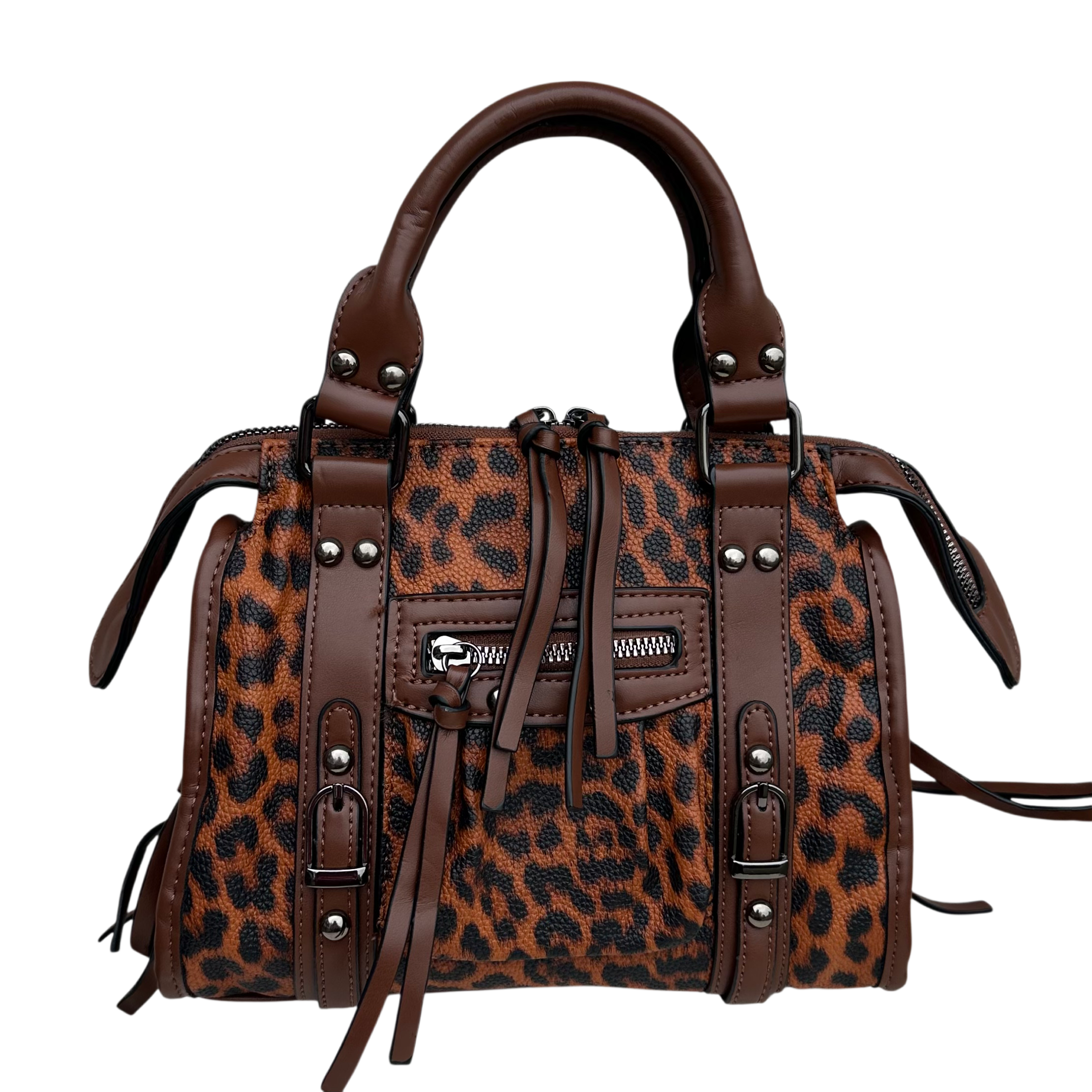 Liv Medium Leopard Tas - Bruin