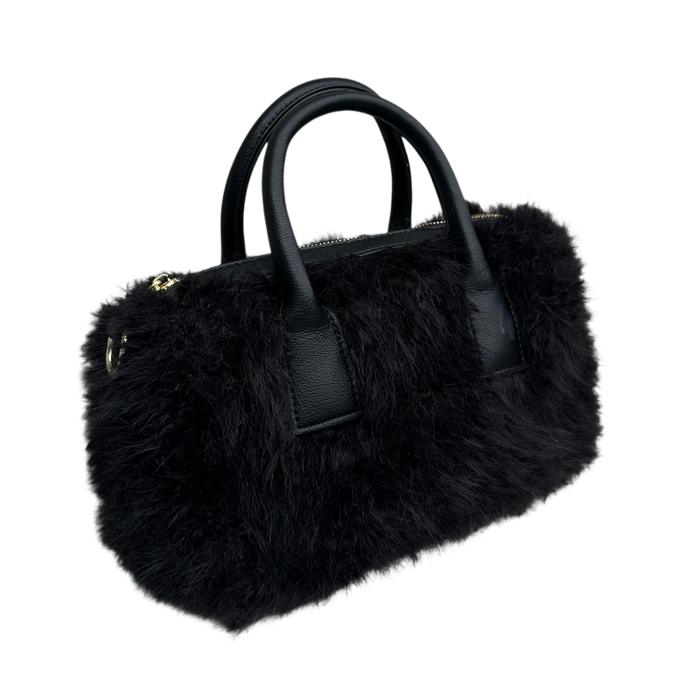 Fluffy Tas - Zwart