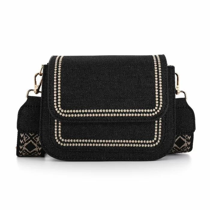 Mila Denim Tas - Zwart