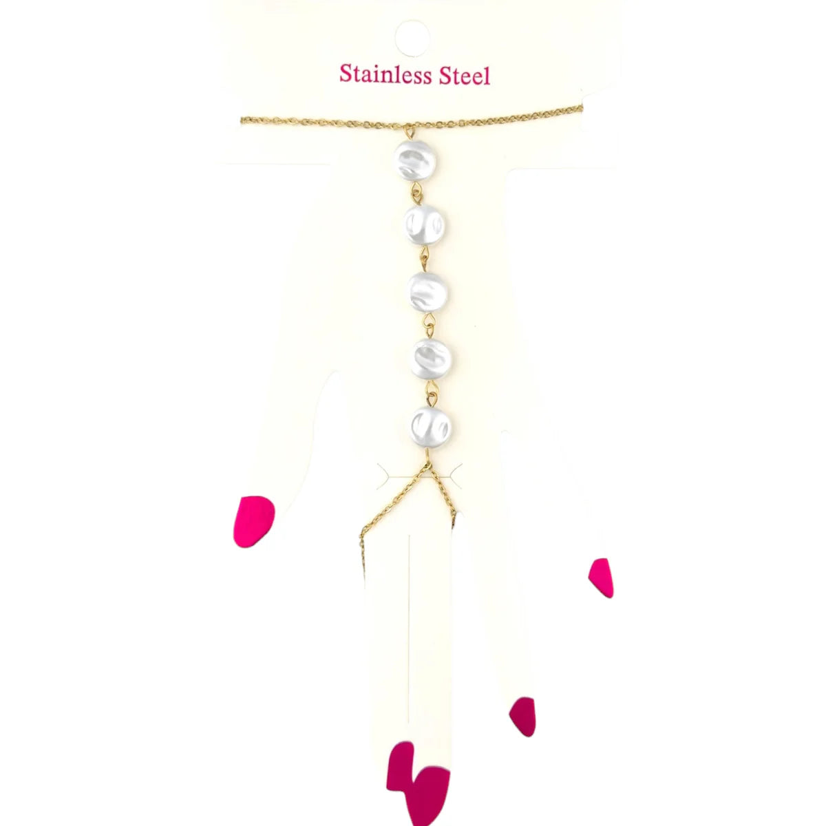 Handchain Coin Parels - Gold