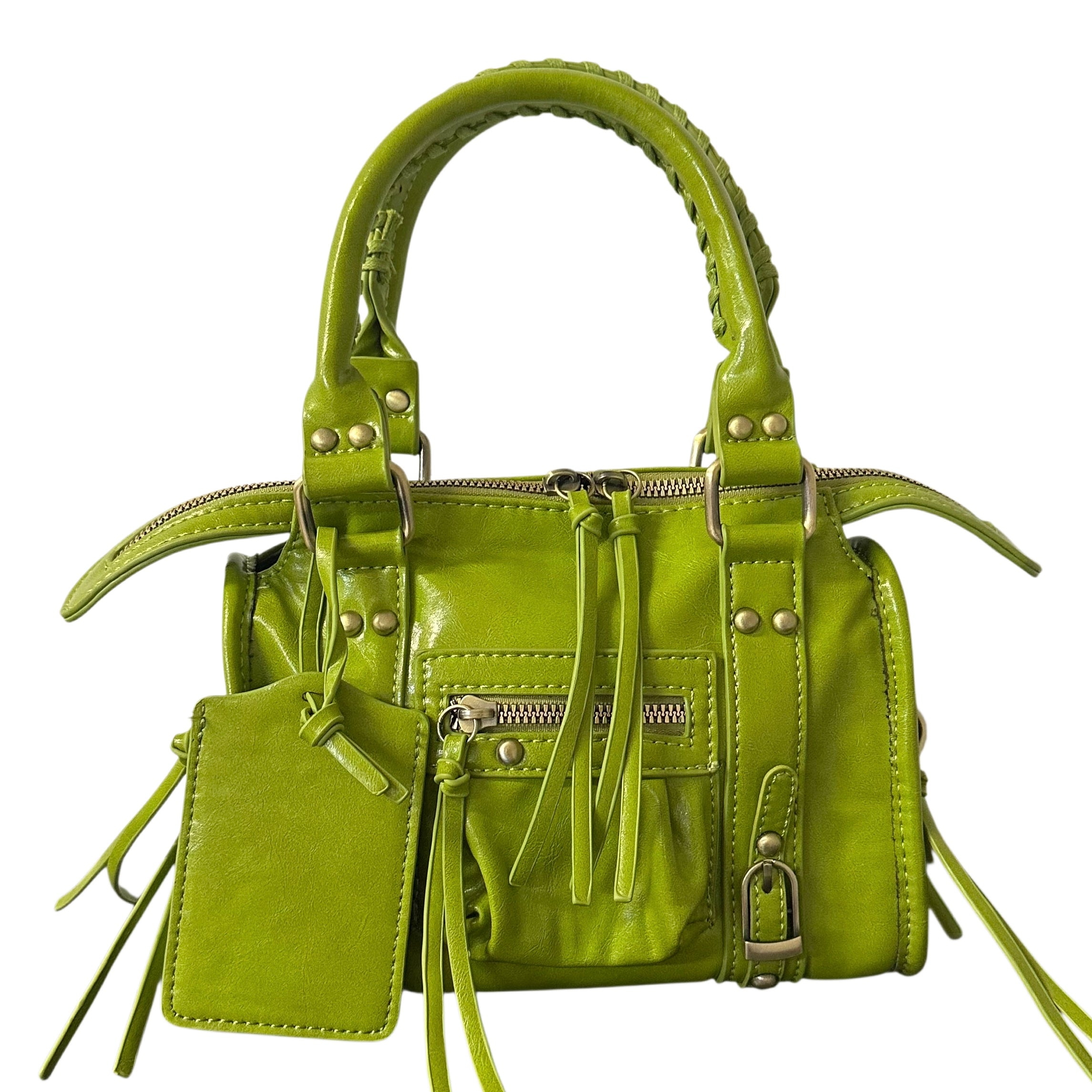 Liv Small Mirror Tas PU Leer - Groen