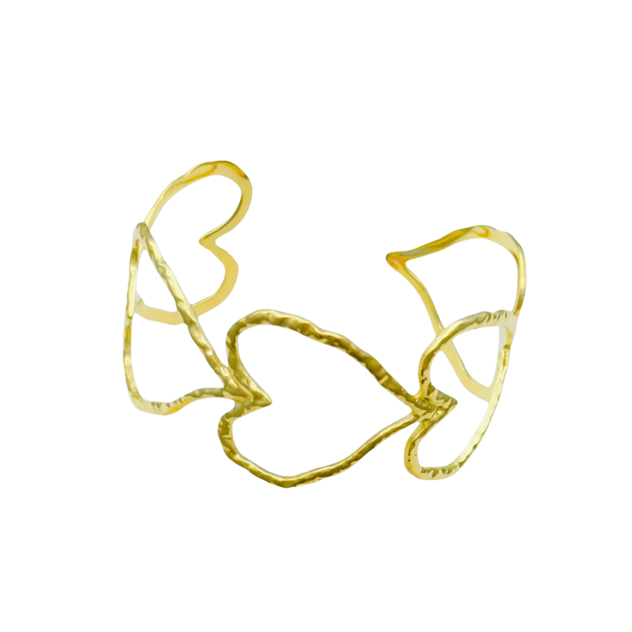 Joyce Bangle Bracelet - Gold
