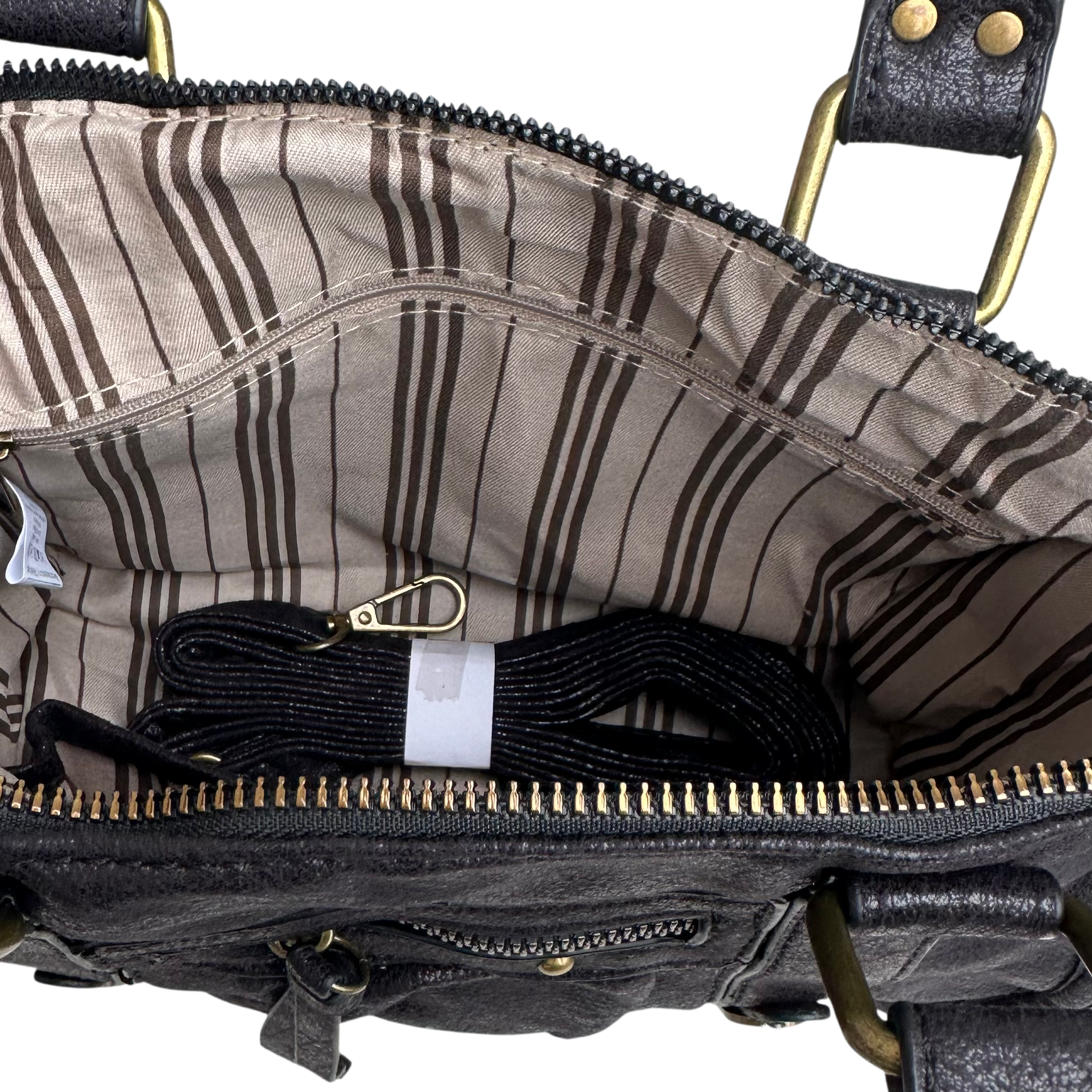 Liv Glossy Medium Tas - Zwart