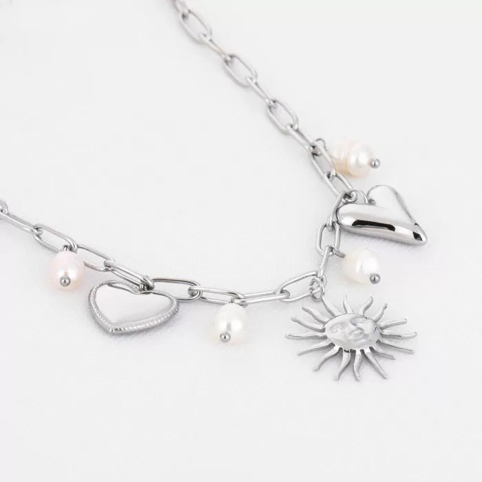 Bedels Sunshine Necklace - Silver