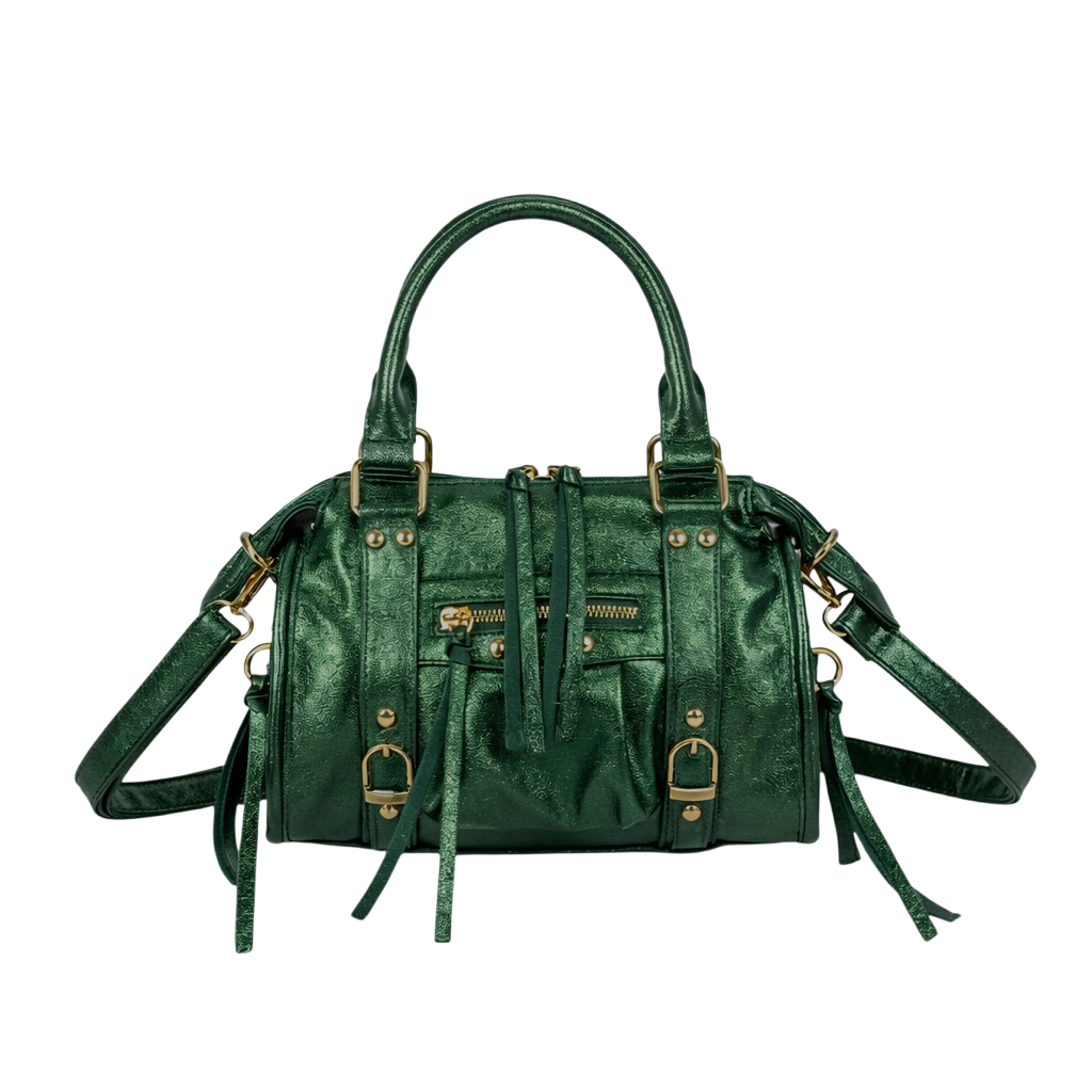 Liv Shiny Medium Tas - Metallic Groen