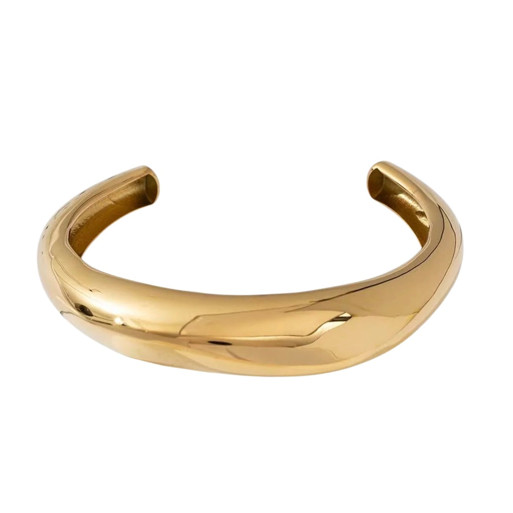 Mira Bangle Bracelet - Gold