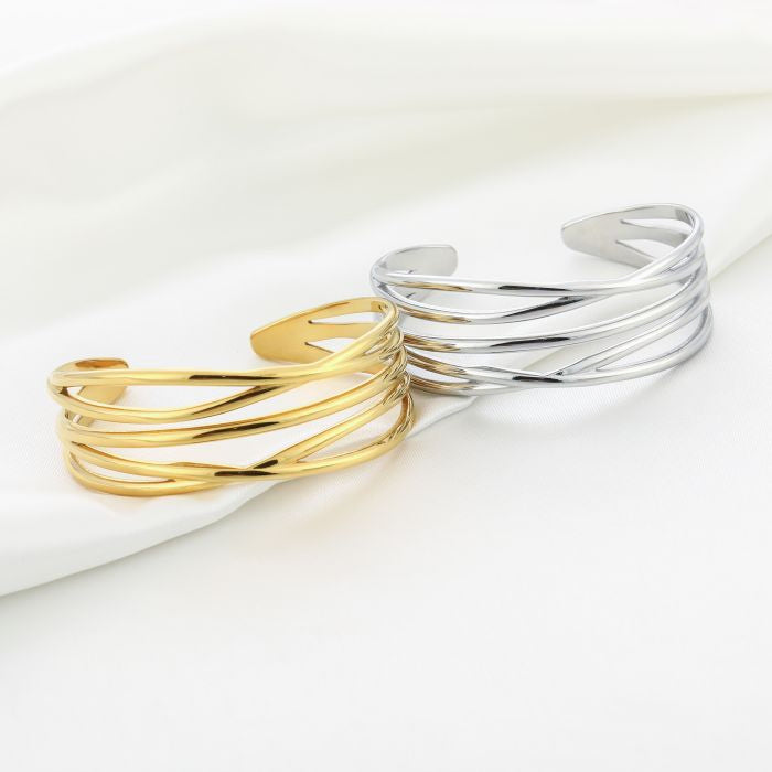 Bangle Leah Bracelet - Gold