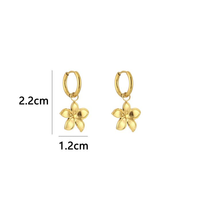 Lilly Earrings - Gold