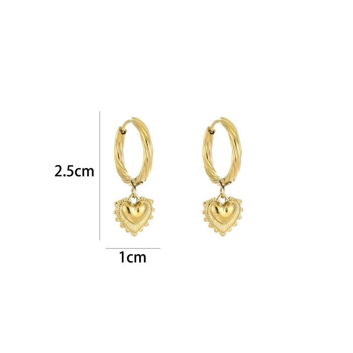 Lotte Earrings - Gold