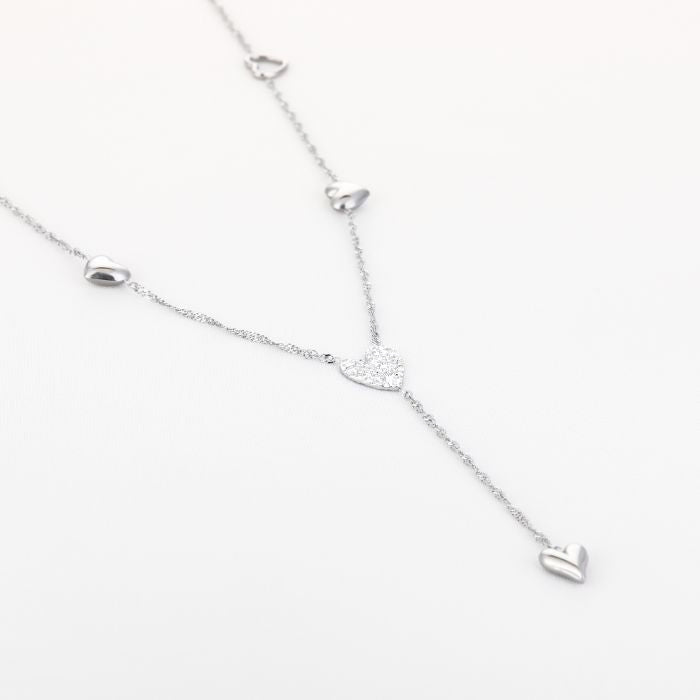 Yara Necklace 63 cm - Silver
