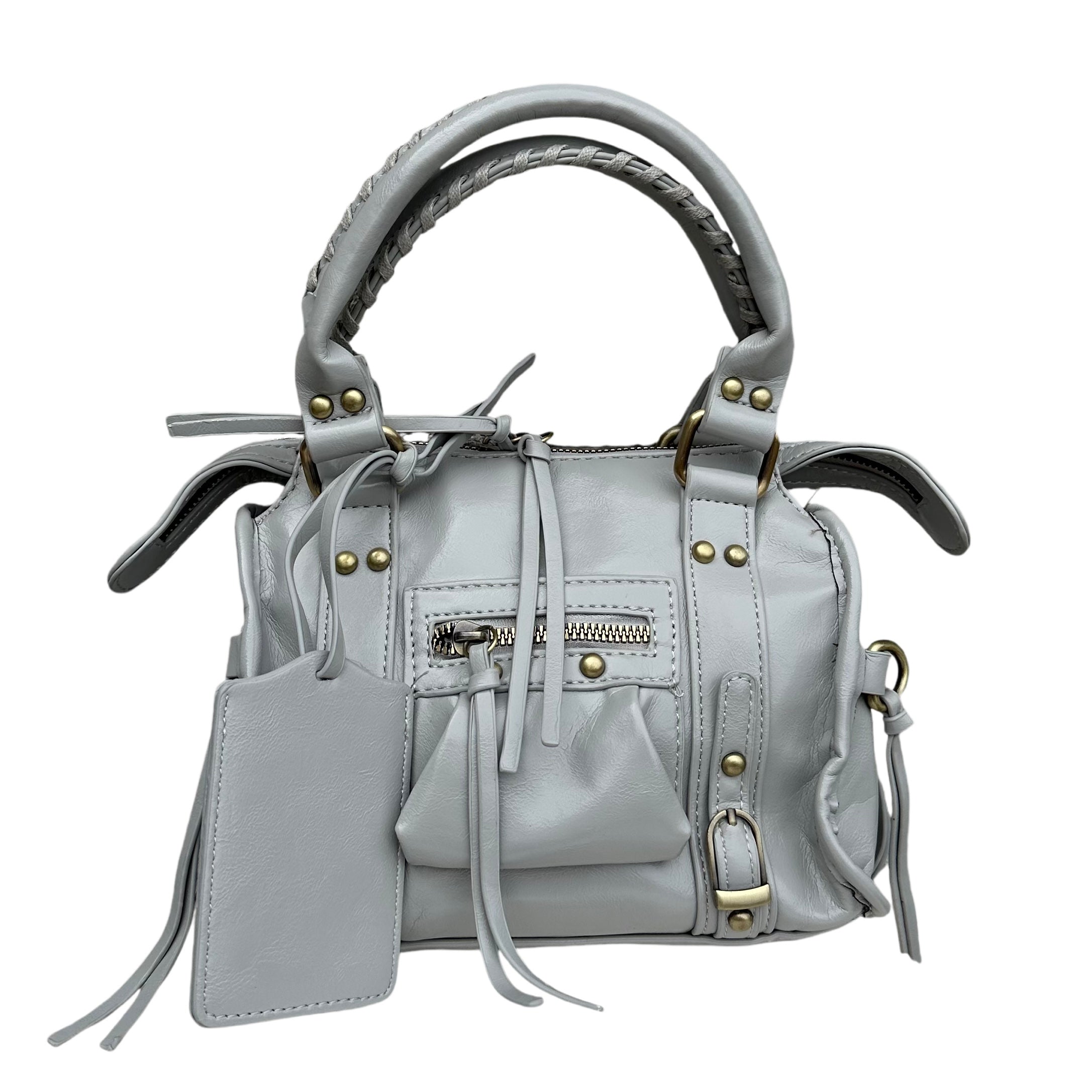 Liv Small Mirror Tas PU Leer - Grijs