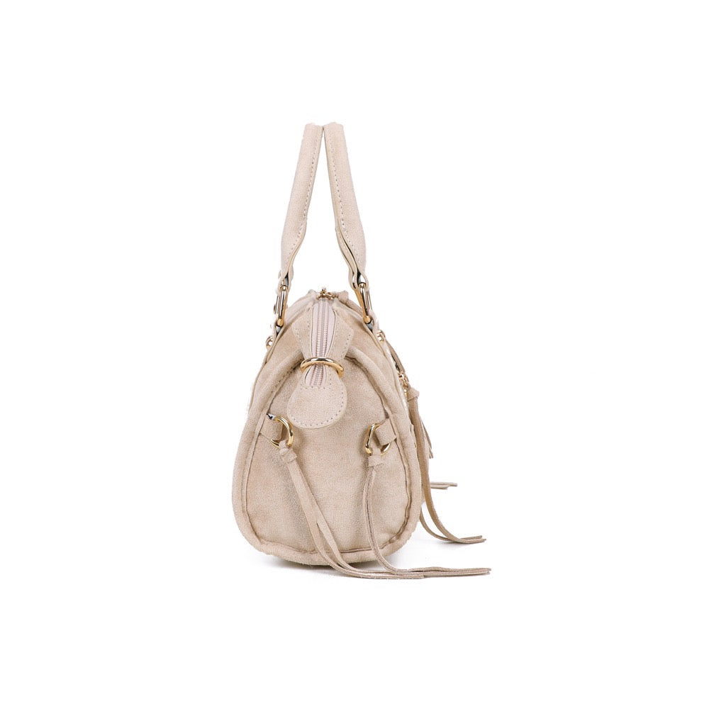 Liv Classic Suède Medium Tas - Beige