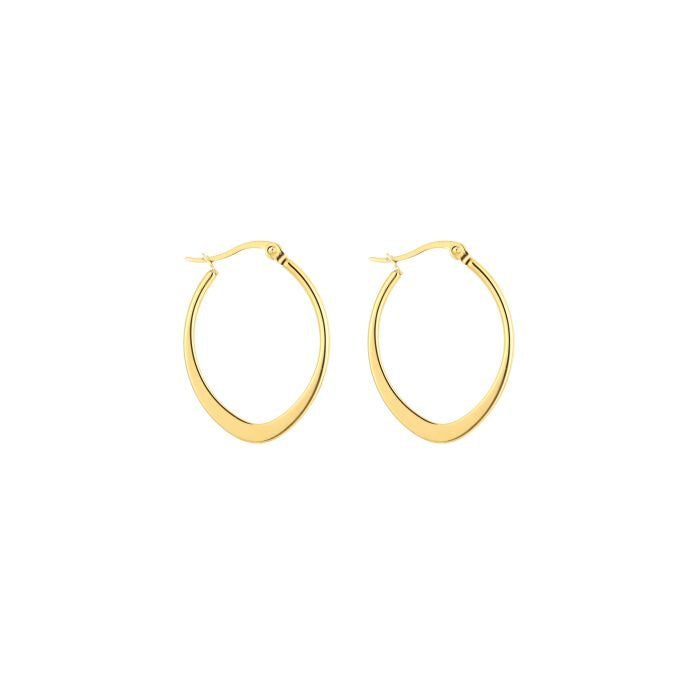 Yvette Small Earrings - Gold