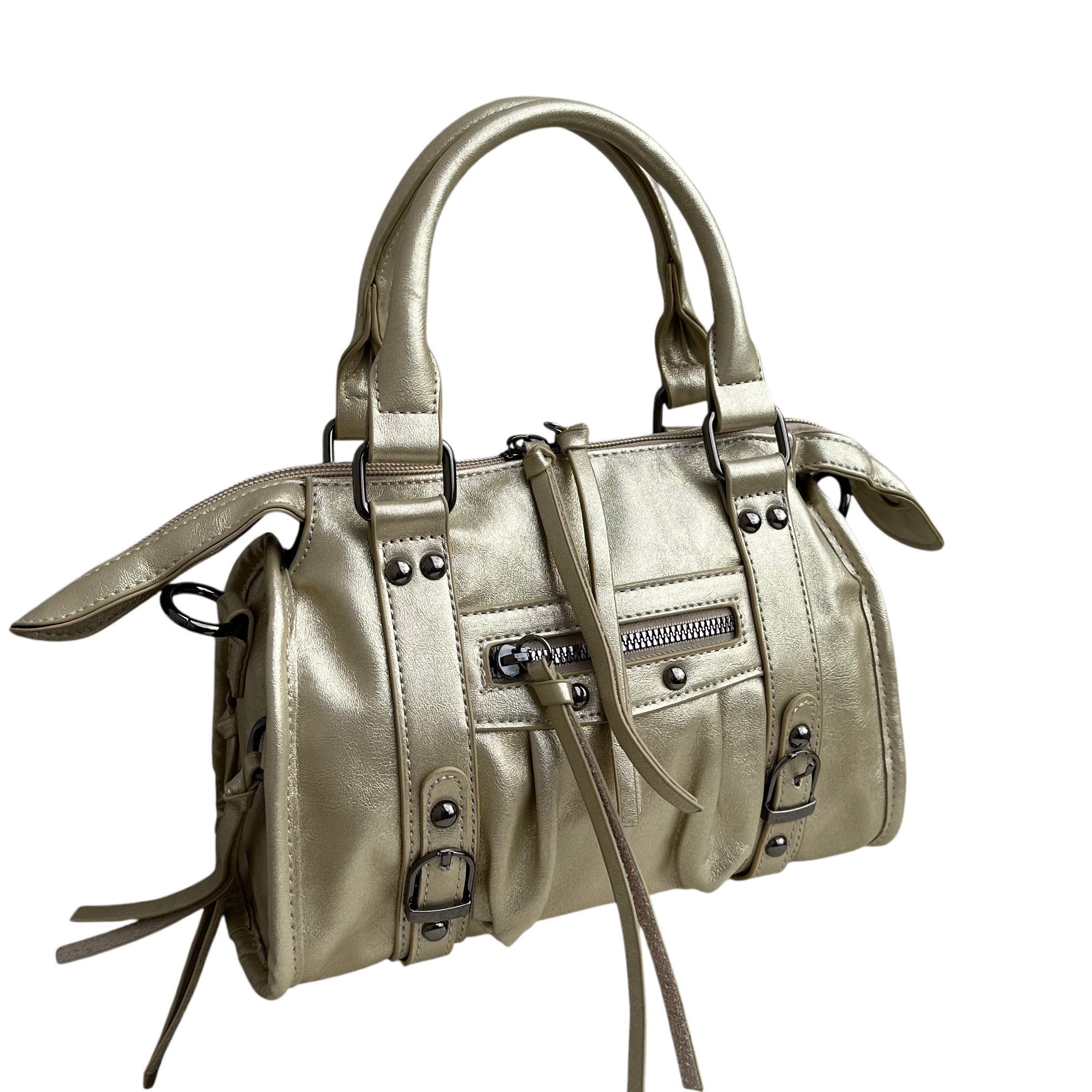 Liv Glowy Medium Tas - Metallic Goud