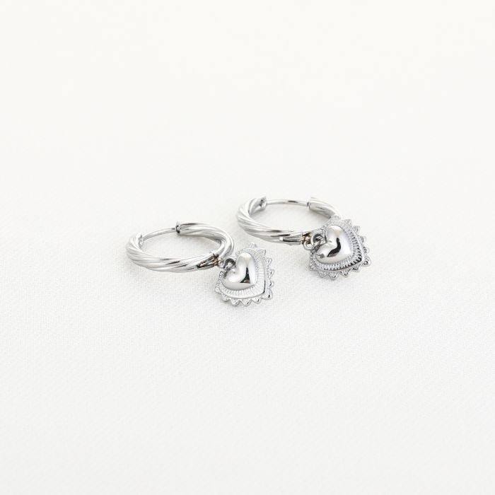 Lotte Earrings - Silver
