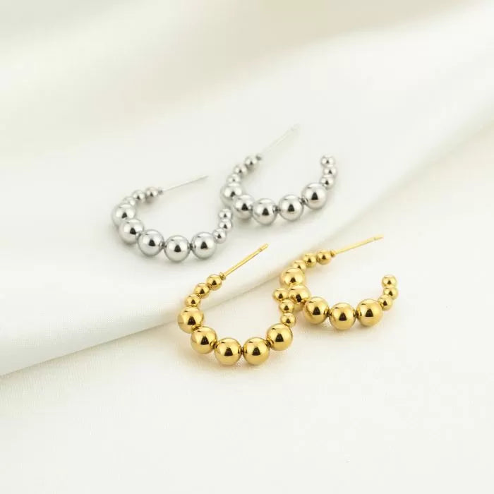 Mandy Earrings - Silver