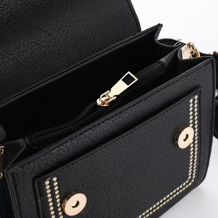 Chloe Special Denim Tas - Leopard Donker Blauw