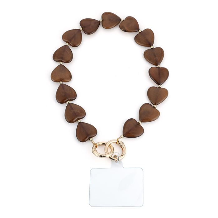 Telefoon Koord Big Heart - Bruin